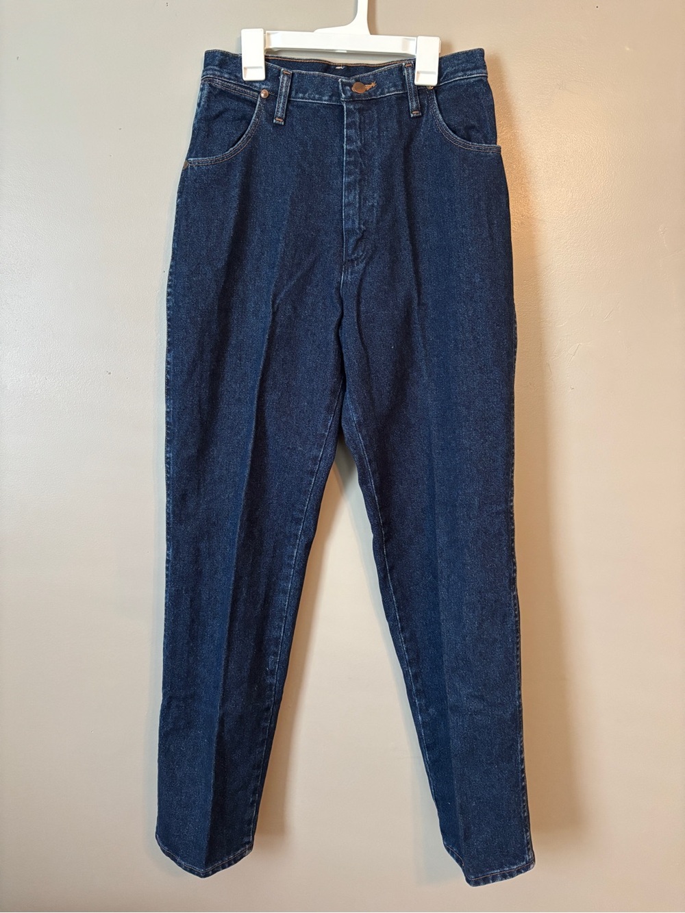 Vintage 90s Wrangler Made in USA High Rise Dark Wash Jeans Size 9/10 x 32